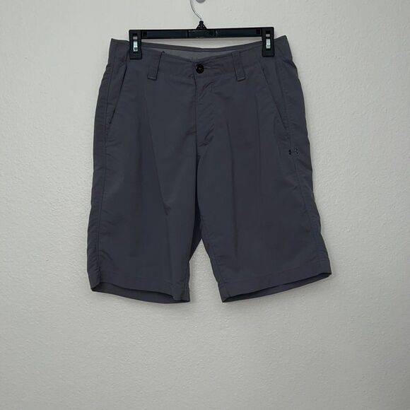Under Armour Heatgear Men’s Golf Shorts, Size 30 Gray Match Play Performance - Picture 1 of 7